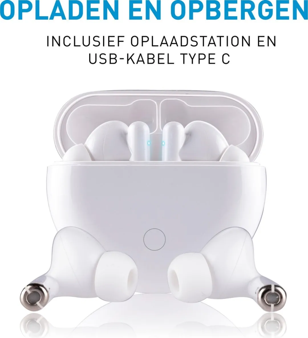 Grundig TWS Wit Draadloze Oordopjes - Bluetooth - afbeelding 6 van 6