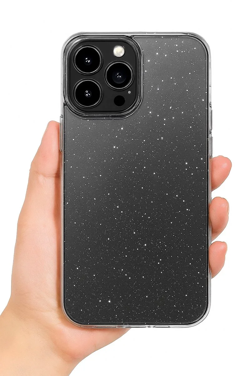 NUVEX Glitter Hoesje iPhone 14 Pro Max