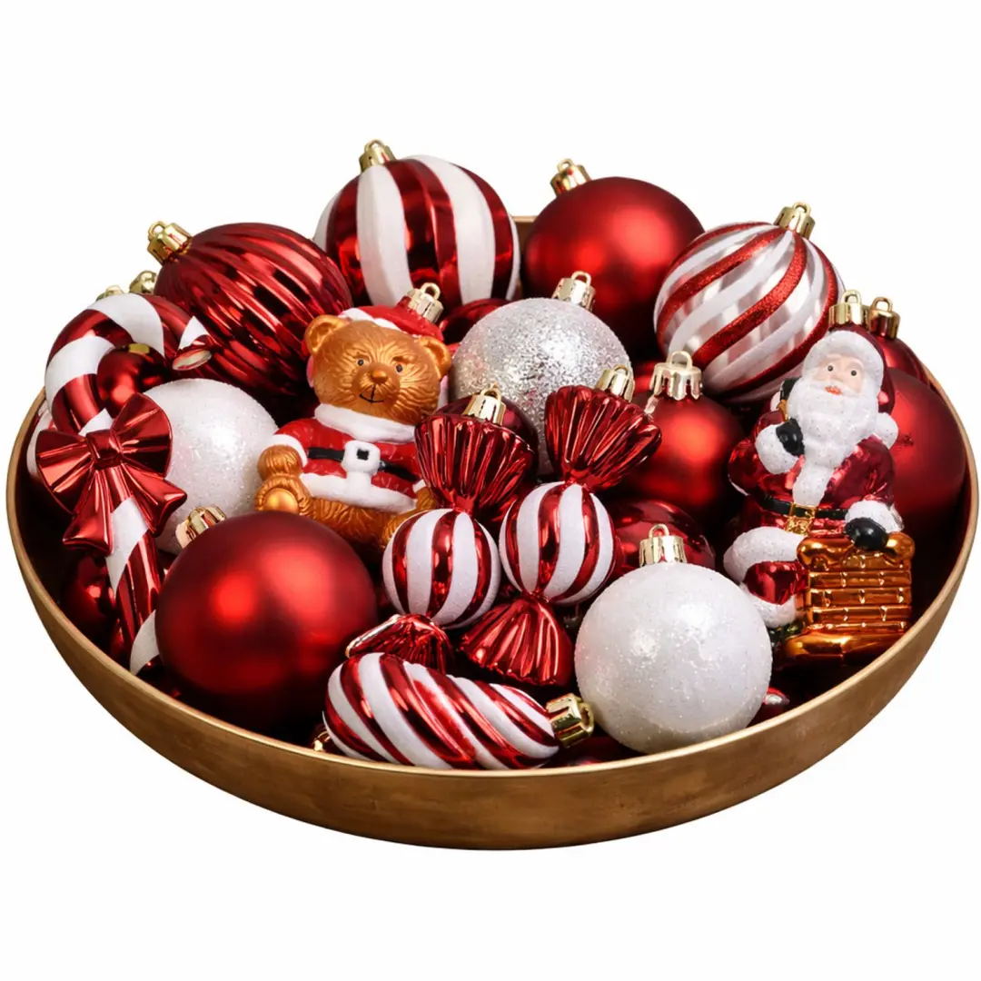 Decoris Kerstballen en ornamenten set
