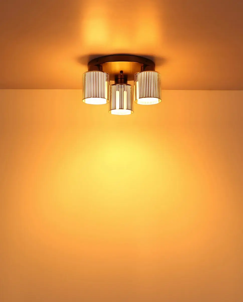 Globo Felicia Plafondlamp 3-lichts - 16056-3D - Gunmetal - afbeelding 3 van 6