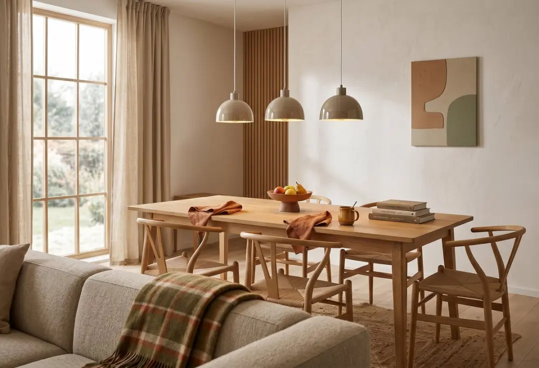 EGLO Cazalilla Hanglamp - 3-lamps - E27 - Zandbeige - afbeelding 3 van 6