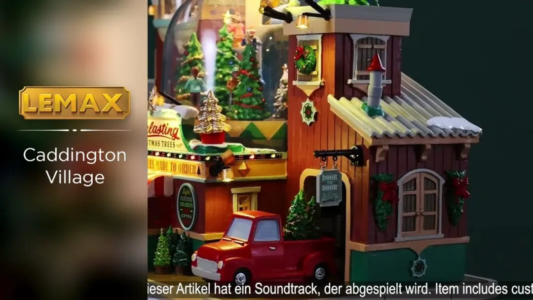 Lemax Everlasting Christmas Trees - Beweging + Kerstmuziek - afbeelding 2 van 3