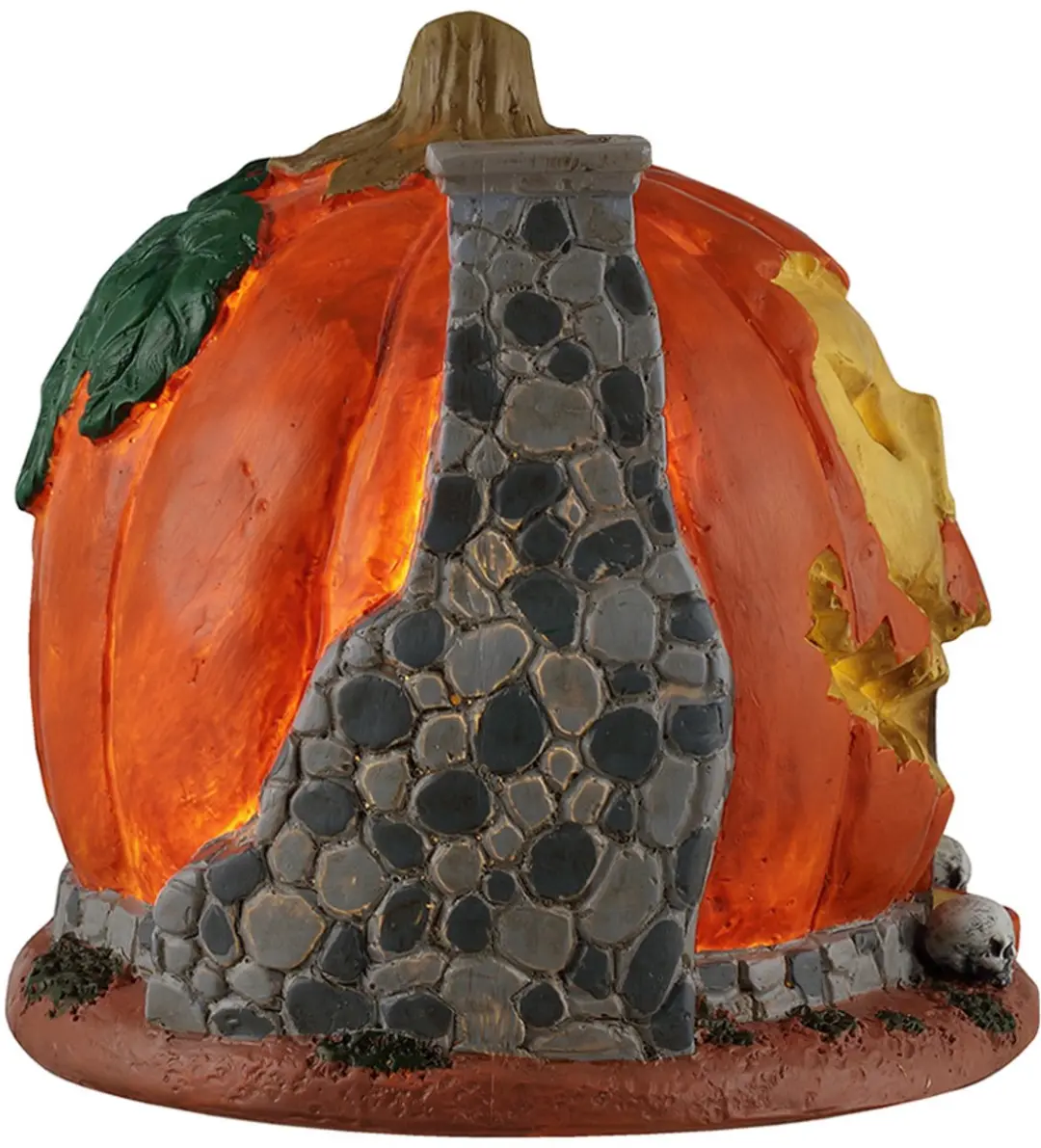 Lemax Spooky Town Pumpkin Skull House - Verlicht Huisje - afbeelding 2 van 4