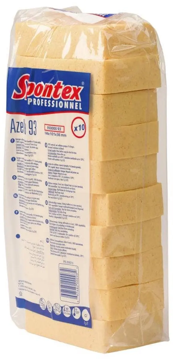 Spontex Azella 93 Dikke Spons - 10 Stuks - afbeelding 3 van 5
