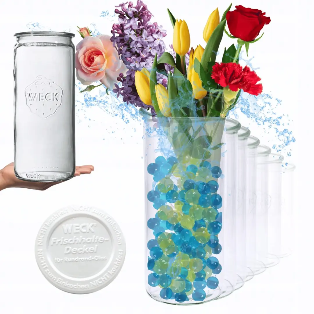 Weck Glazen Potten 1575ml met Kunststof Deksel