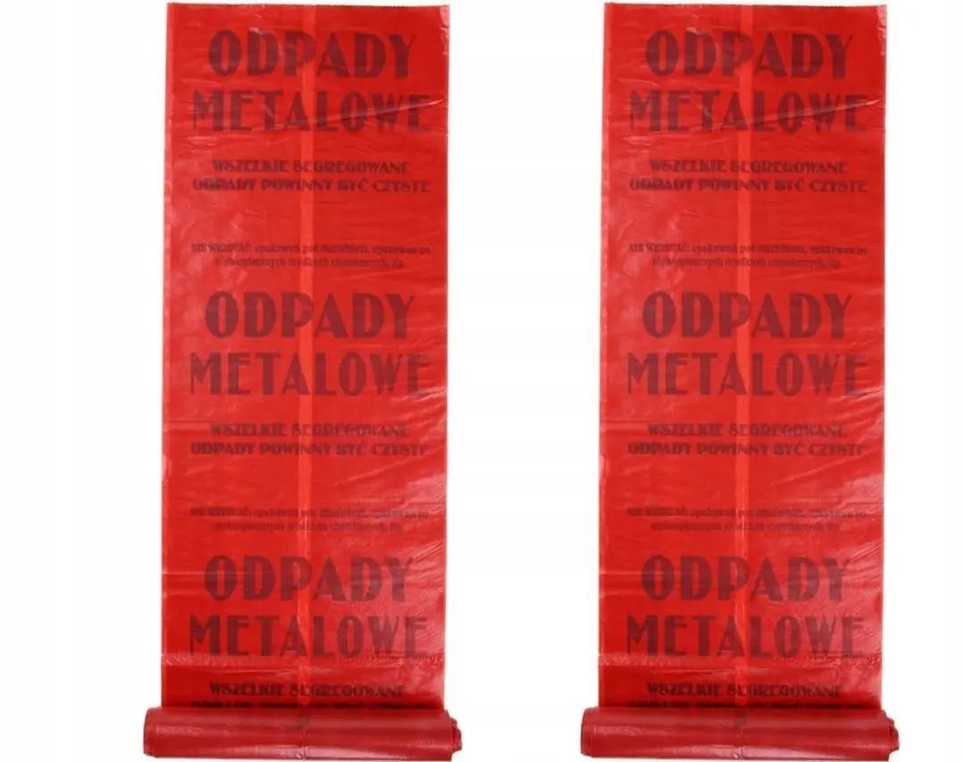Afvalzakken 120L Rood