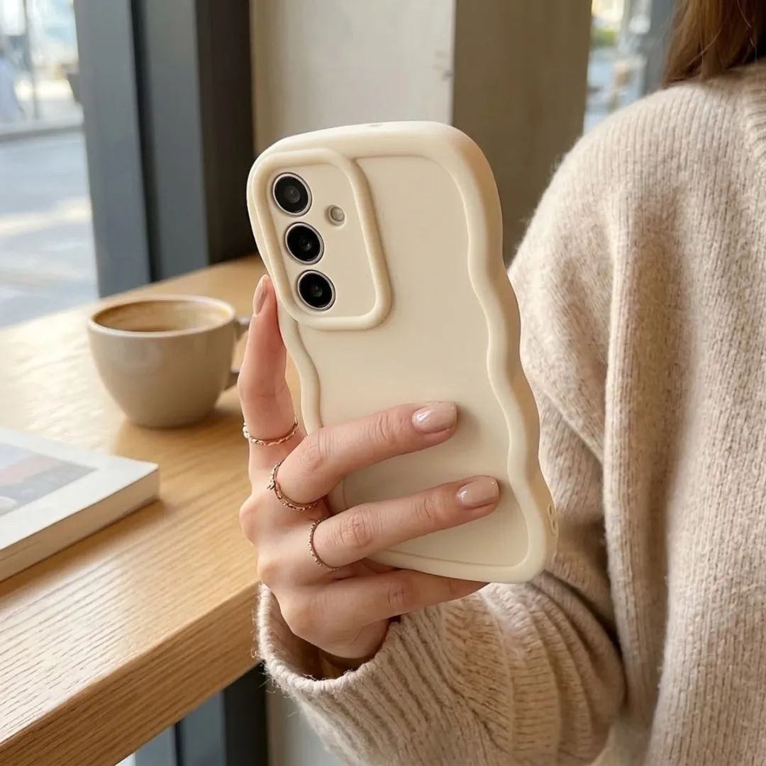 NUVEX Siliconen Hoesje Samsung Galaxy A16 - 6 Stuks Mintgroen/Zwart/Roze