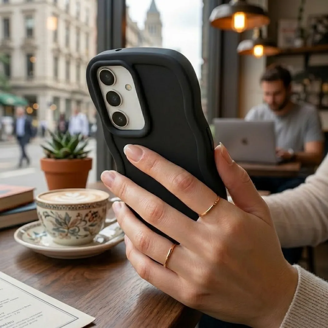 NUVEX Siliconen Hoesje Samsung Galaxy A16 - 6 Stuks Mintgroen/Zwart/Roze