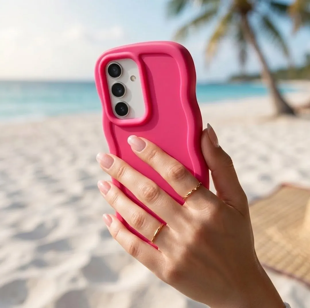 NUVEX Siliconen Hoesje Samsung Galaxy A16 - 6 Stuks Mintgroen/Zwart/Roze - afbeelding 6 van 6