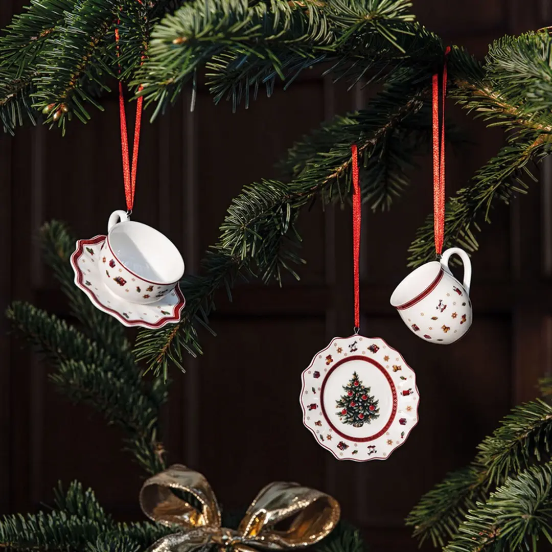 Villeroy & Boch Toy's Delight Kerstornamenten - 3-delig - afbeelding 2 van 5