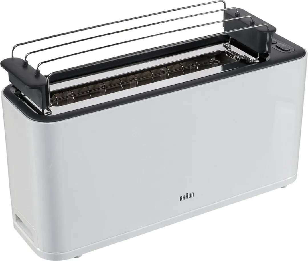 Braun PurEase HT 3110WH Broodrooster - 2 Sandwiches - 1000W - Wit