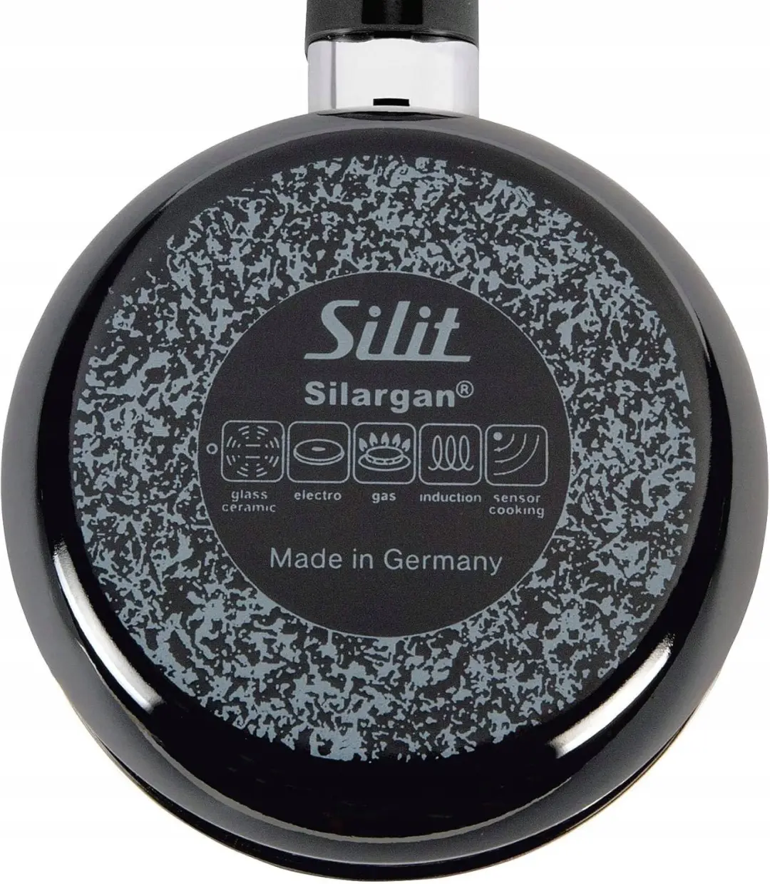 Silit Silargan Steelpan 1.3L - 16cm - Zwart - afbeelding 2 van 5