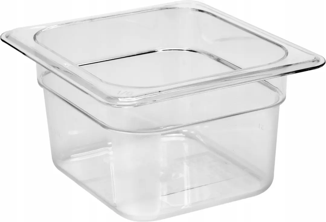 Gastronorm Bak 1/6 100mm Polycarbonaat
