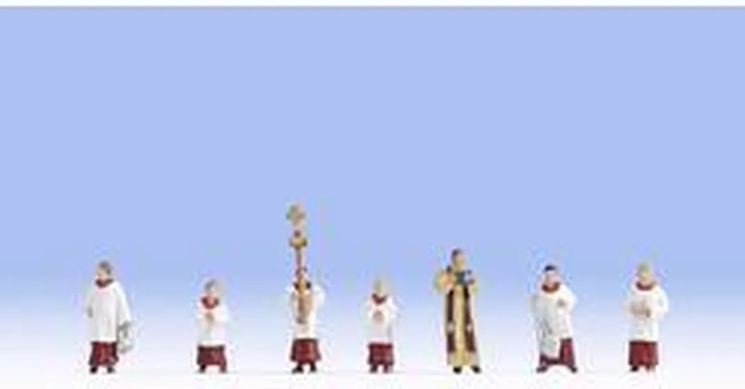 Noch Priester En Misdienaars H0 Modelbouwfiguren