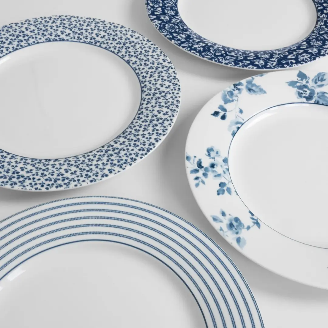 Laura Ashley Blueprint Collectables Bord Plat Ø30cm - China Rose - afbeelding 3 van 6