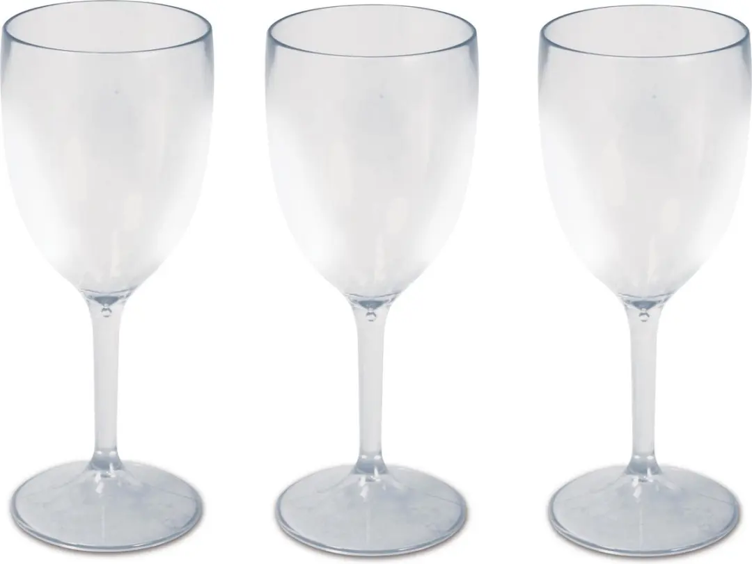 Araven Camping Wijnglas onbreekbaar kunststof 280 ml