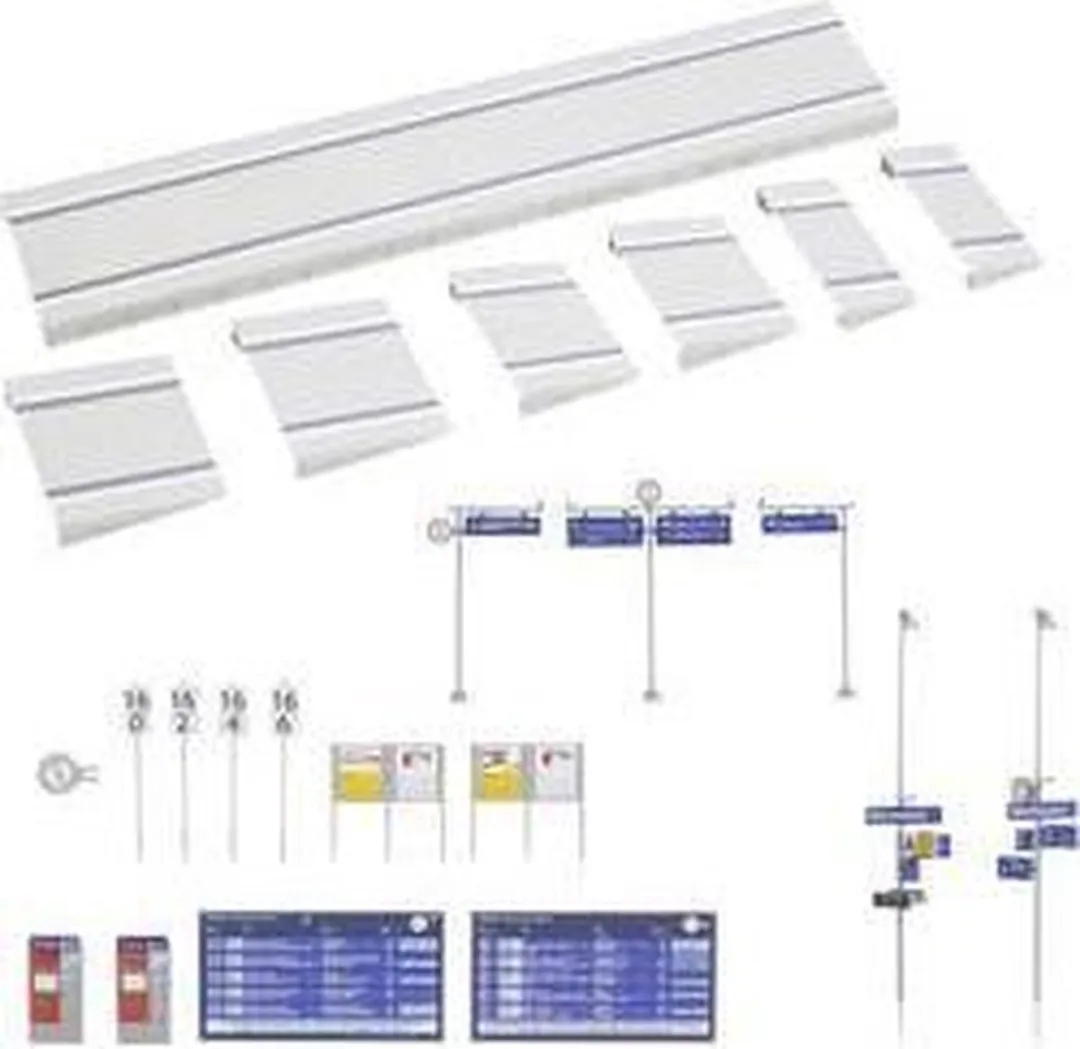 Faller Perron Modern Modelbouwdecoratie H0 - Gebouw - Neutraal