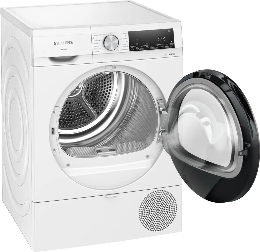 Siemens iQ300 WQ33A200NL Warmtepompdroger 8kg - Wit - afbeelding 3 van 6