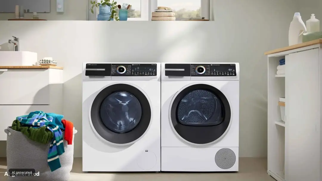 Bosch Serie 6 WQN246D0NL Warmtepompdroger - 9 kg - afbeelding 5 van 6