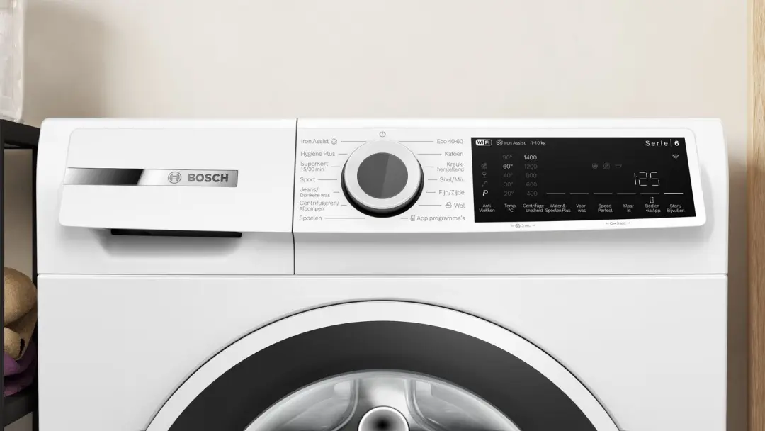 Bosch WGJ25401NL Serie 6 Wasmachine - 10 kg - Wit - afbeelding 6 van 6