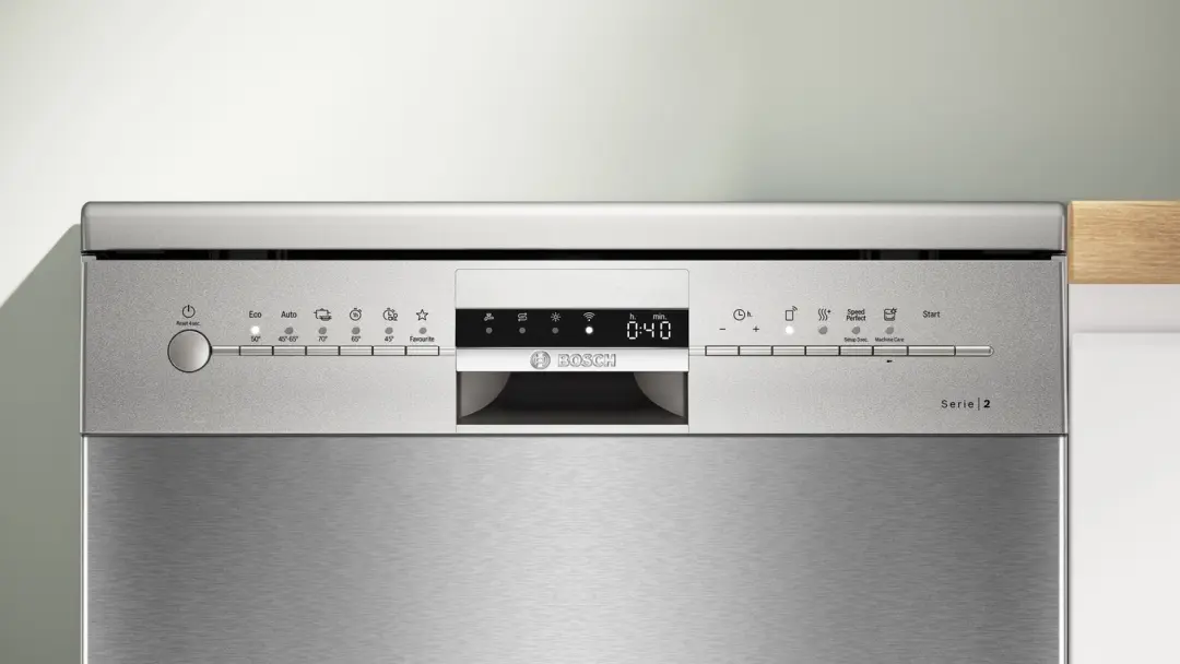 Bosch Serie 2 SMS2ITI65E Vaatwasser - Geborsteld Staal - afbeelding 3 van 6