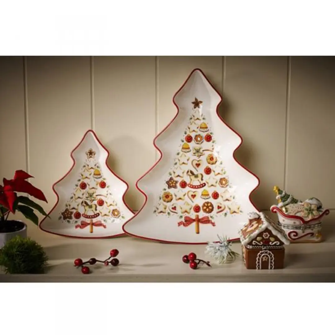 Villeroy & Boch Winter Bakery Delight Schaal Kerstboom 17cm - afbeelding 3 van 6
