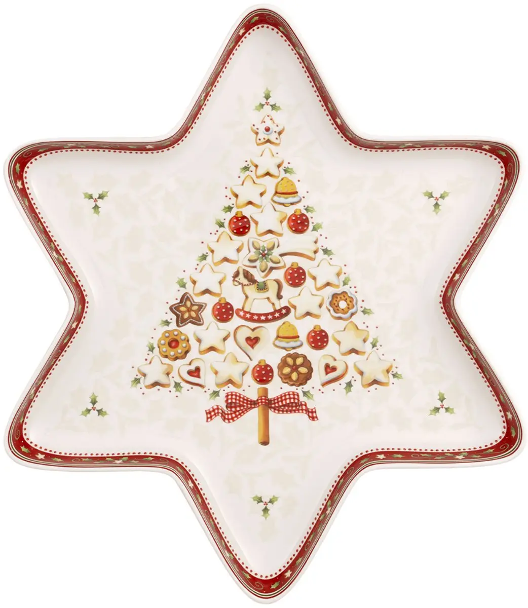 Villeroy & Boch Winter Bakery Delight Schaal Ster Large