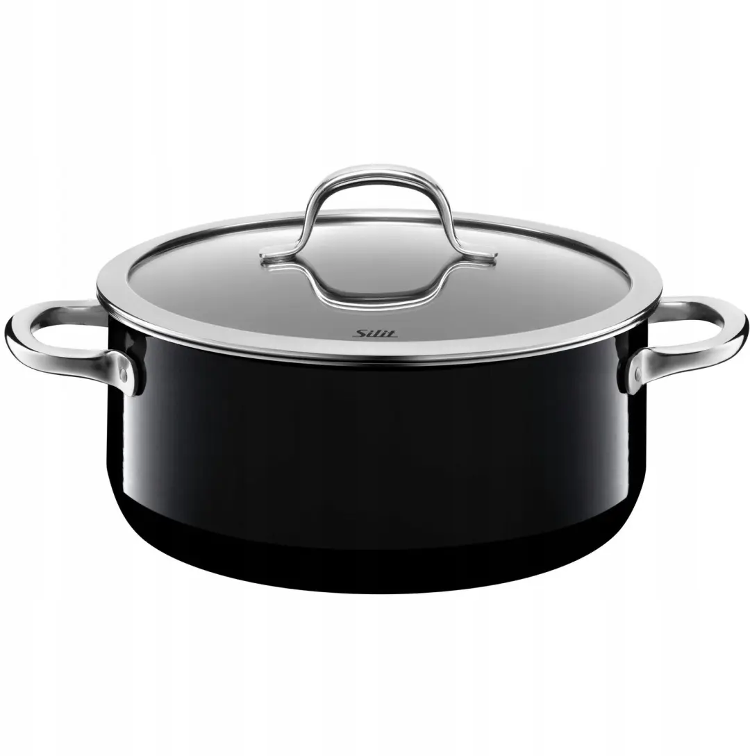 Silit Passion Zwarte Inductiepan 24cm