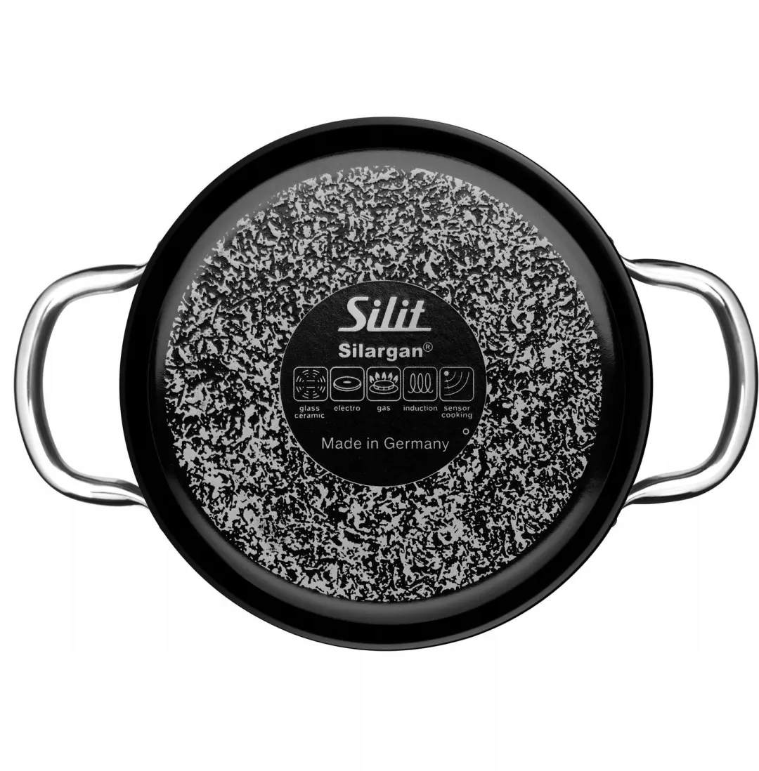 Silit Passion Zwarte Inductiepan 24cm - 4.4L Silargan - afbeelding 2 van 4