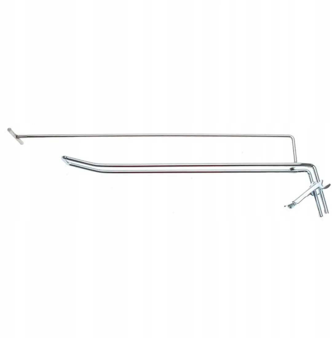 BGS technic Dubbele Haak 300x4,8mm met Arm en Klem