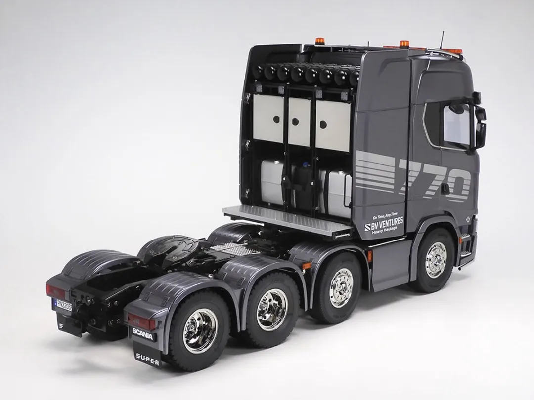 Tamiya Scania S770 V8 Gun Metal RC Modelbouwpakket 1:144