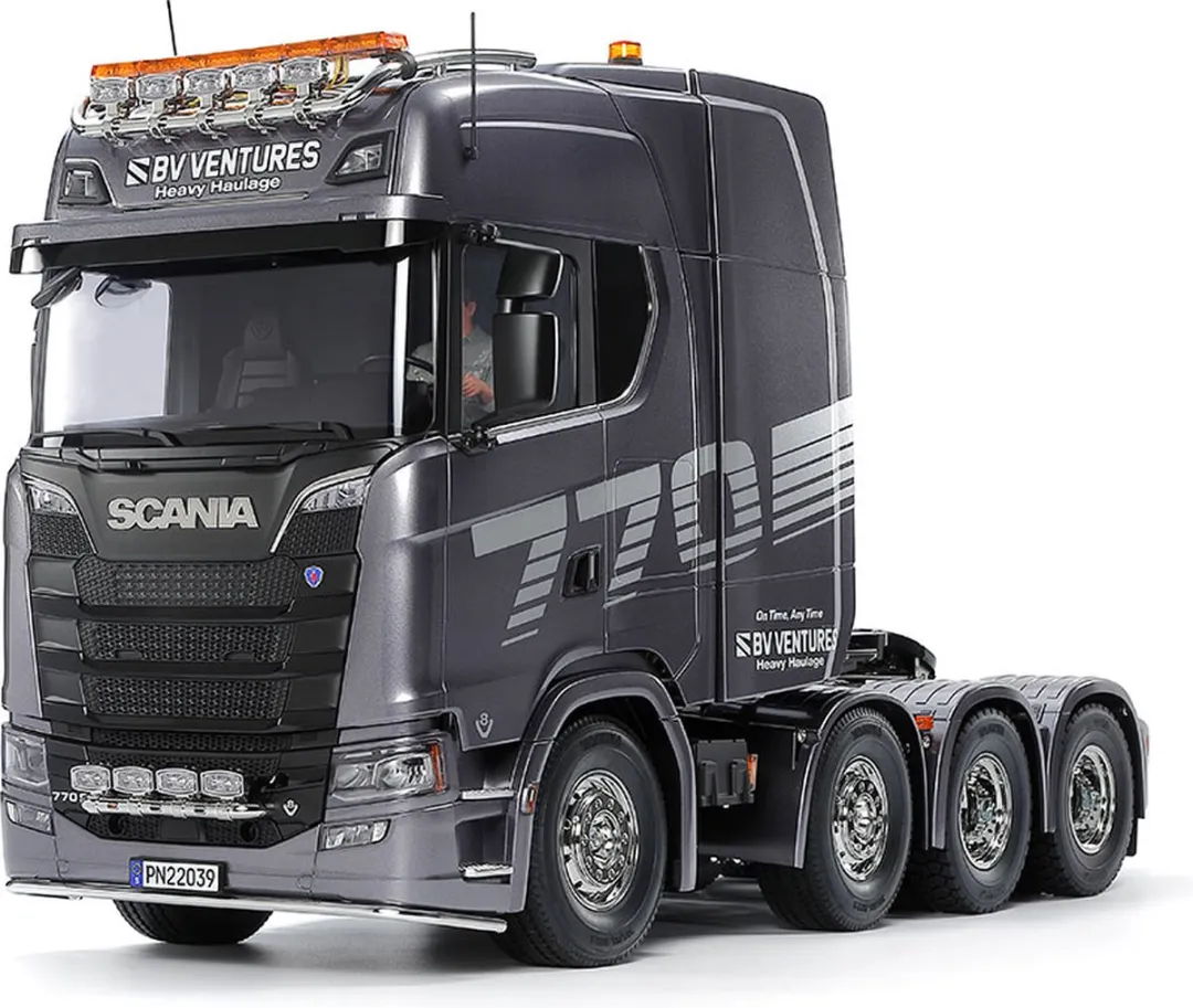 Tamiya Scania S770 V8 Gun Metal RC Modelbouwpakket 1:144