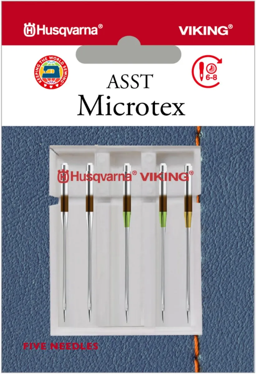Husqvarna Viking Microtex MIX Naalden 60/70/80