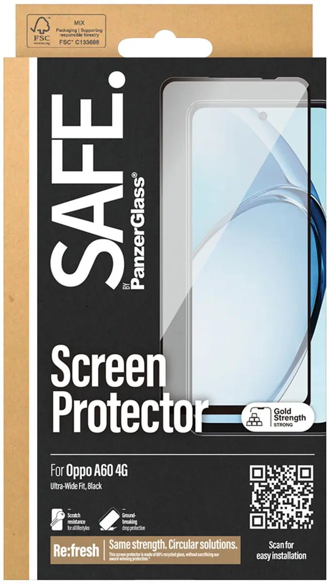 PanzerGlass SAFE95999 Screenprotector Oppo A60 4G