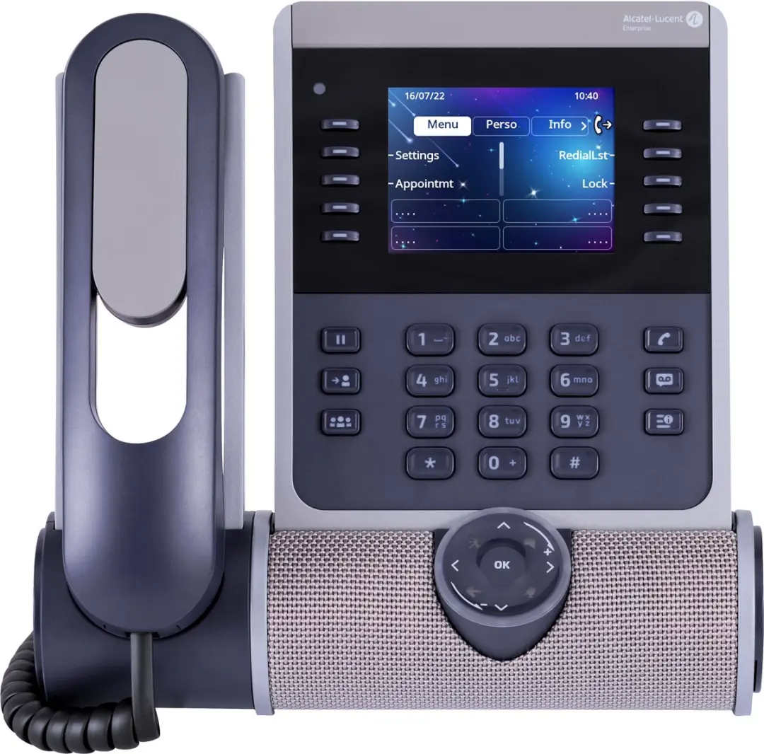 Alcatel ALE-300 3ML27310AA VoIP-telefoon - Blauw - afbeelding 4 van 4