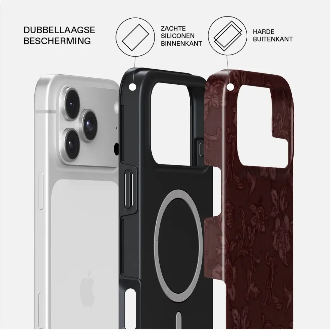 Burga Tough Backcover iPhone 18 Pro MagSafe - Capulet - afbeelding 2 van 6