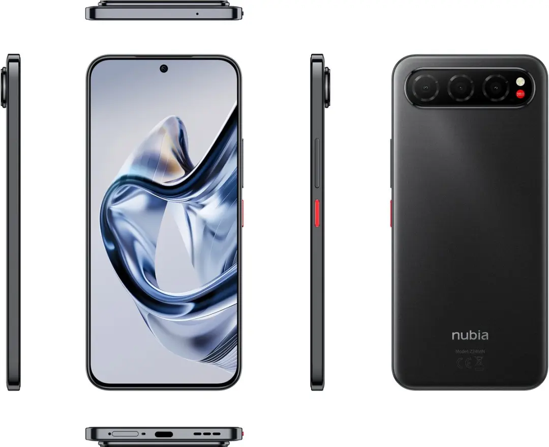 ZTE Nubia Air 5G - 256GB - Zwart - afbeelding 6 van 6