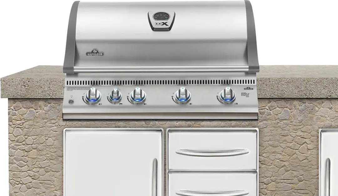 Napoleon LEX 605 Inbouw Gasbarbecue - RVS - afbeelding 4 van 6