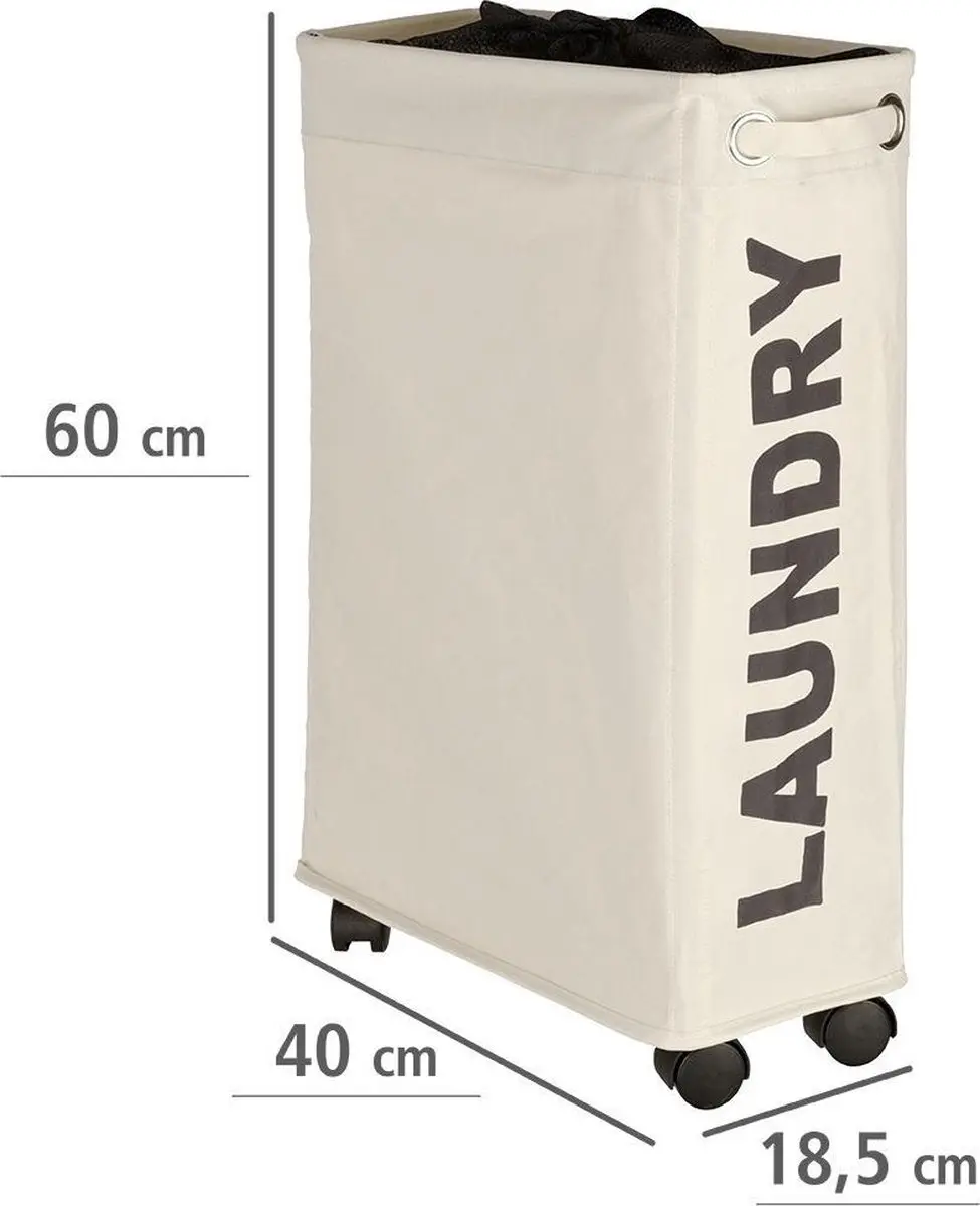 Wenko Corno Wasmand - Polyester - Beige - afbeelding 4 van 5