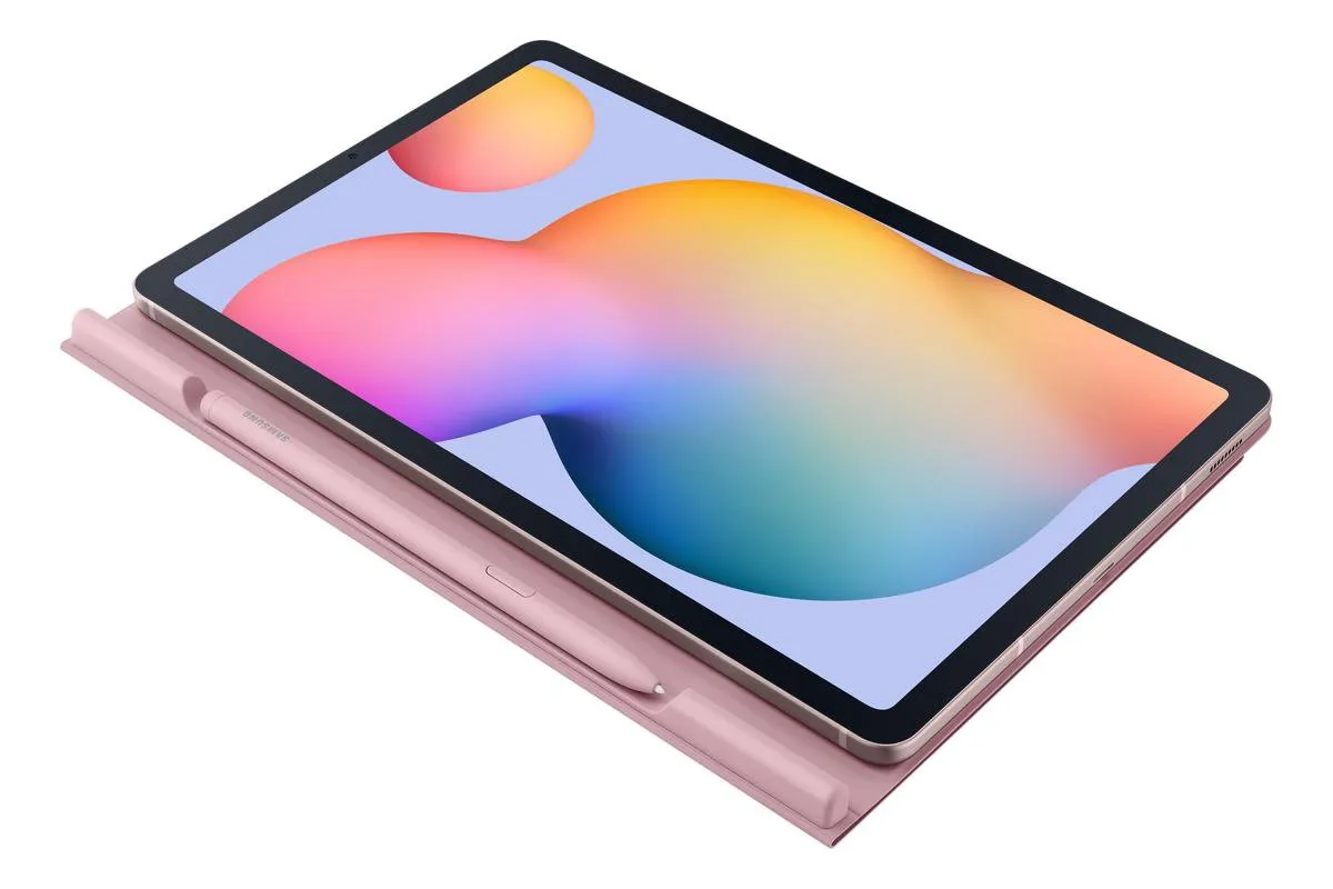 Samsung Galaxy Tab S6 Lite Book Cover - Roze