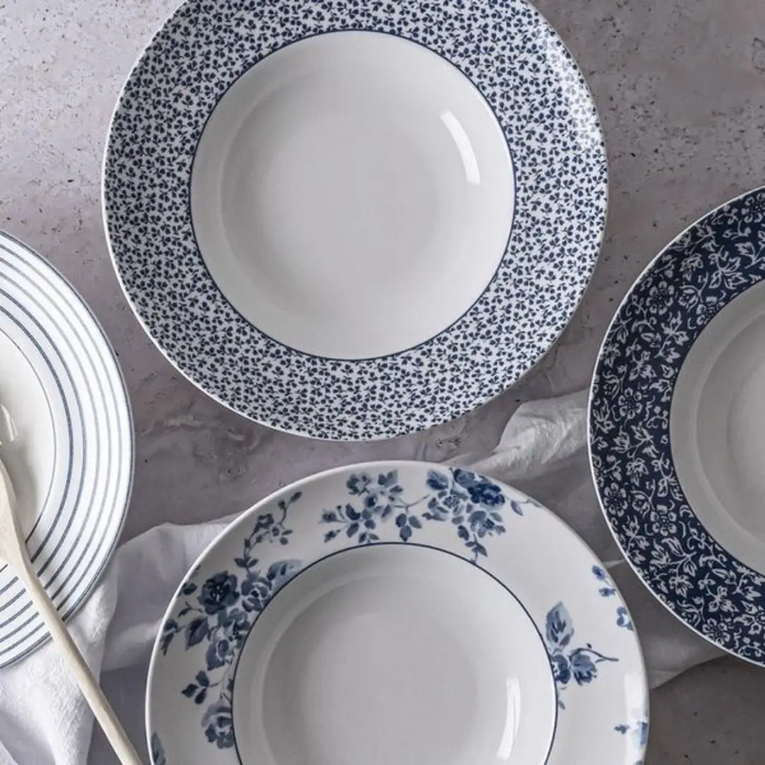 Laura Ashley Blueprint Collectables China Rose - Ø27,5cm - afbeelding 4 van 4