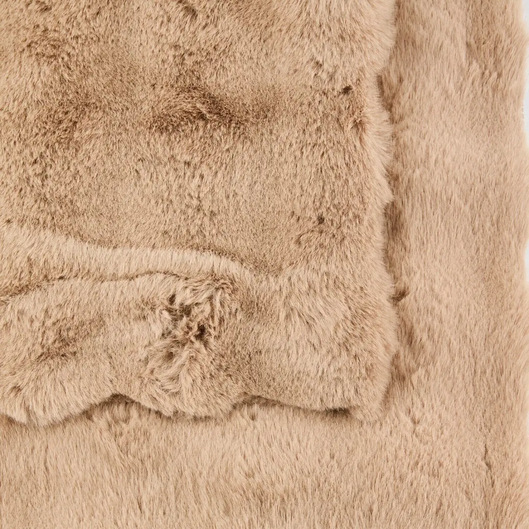Loberon Tafelloper Galvarina - Taupe - afbeelding 2 van 3
