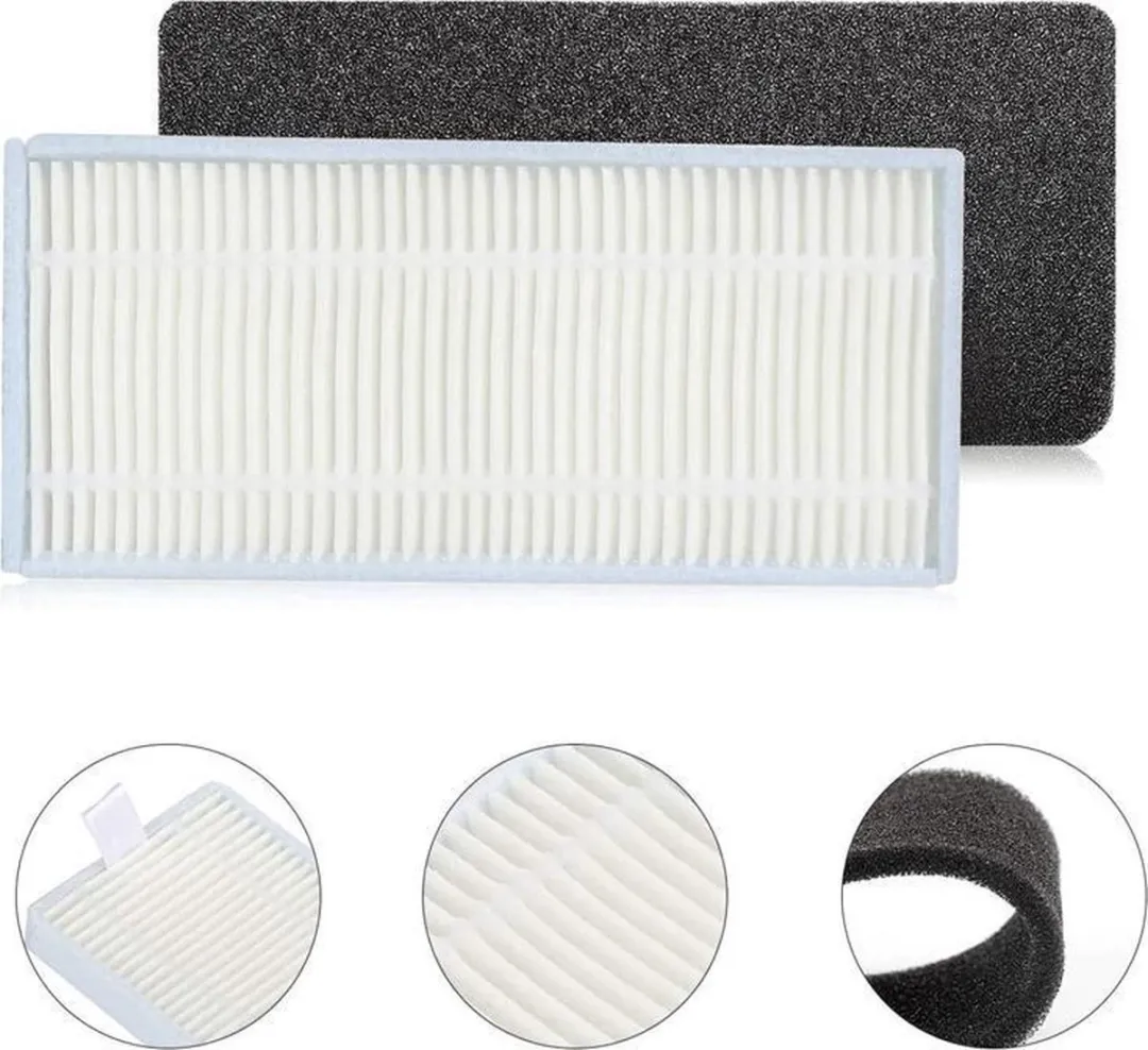 Eufy Borstel & Filterset RoboVac 11S/15C/30 - 30 Stuks - Blauw/Wit/Zwart