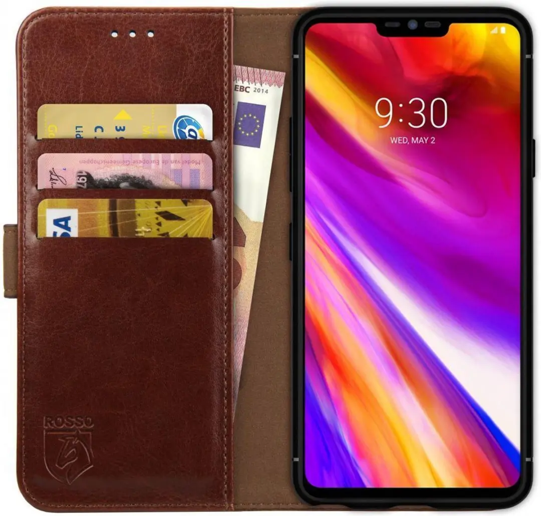Rosso Element Book Case Wallet Hoesje LG G7 ThinQ