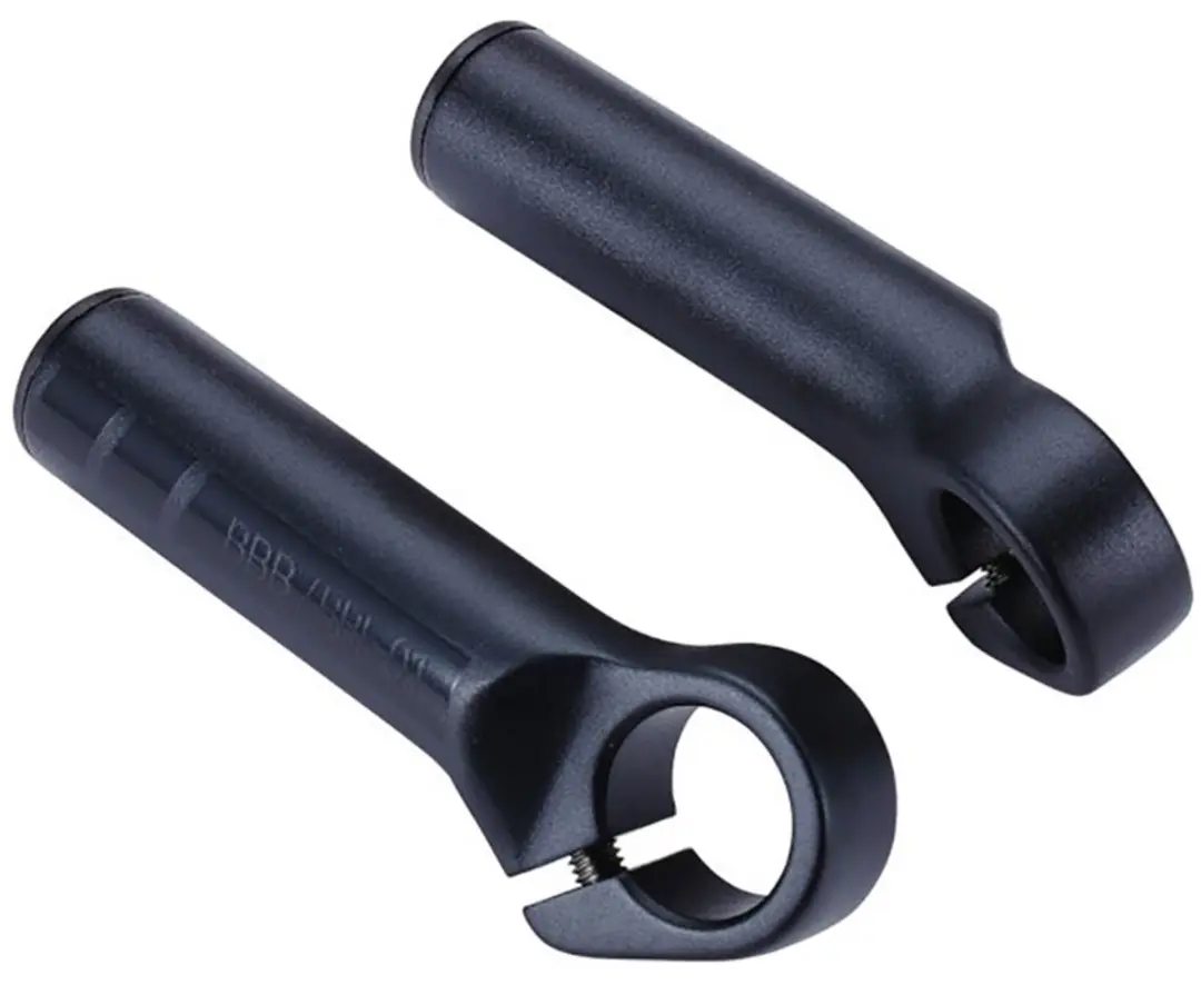 BBB Bar Ends Trail Monkey mat zwart Kleur zwart