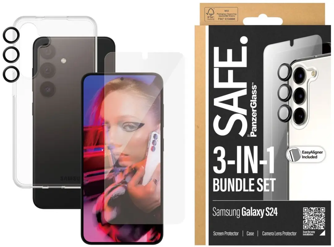 SAFE by PanzerGlass Safe 3-in-1 pack