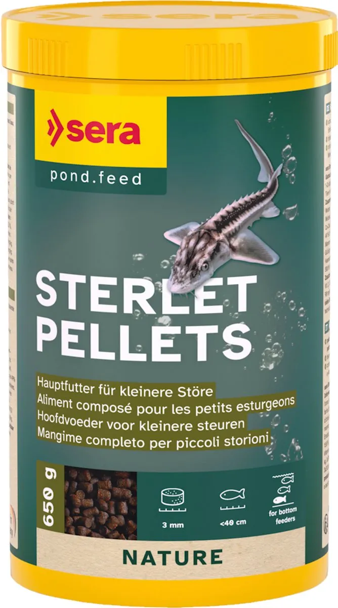 Sera Steurvoer Perlets 0.779L - Grote vissen