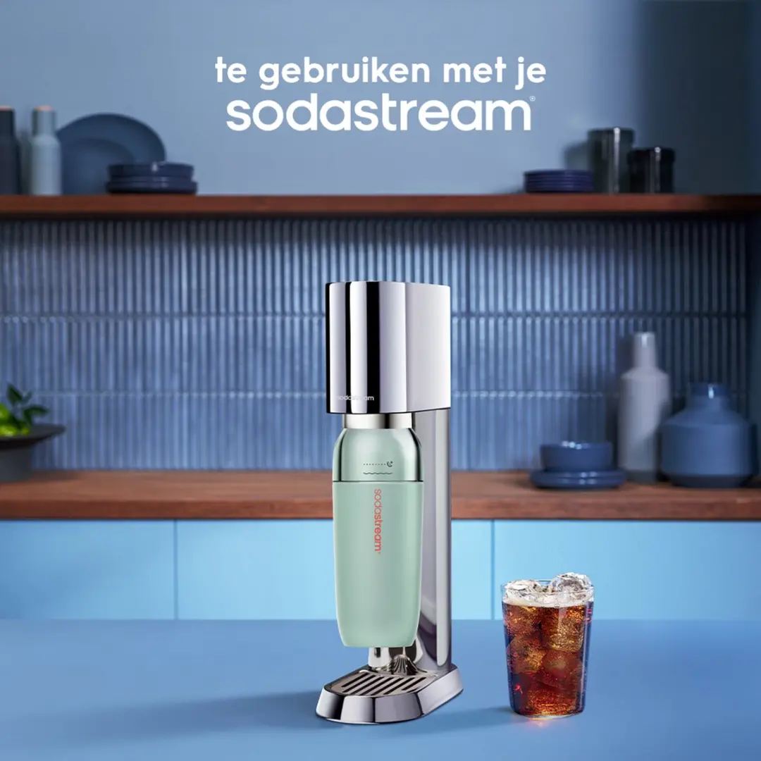 SodaStream Fizz & Go Easy Mix Fles 0,7l - Mint - afbeelding 5 van 6
