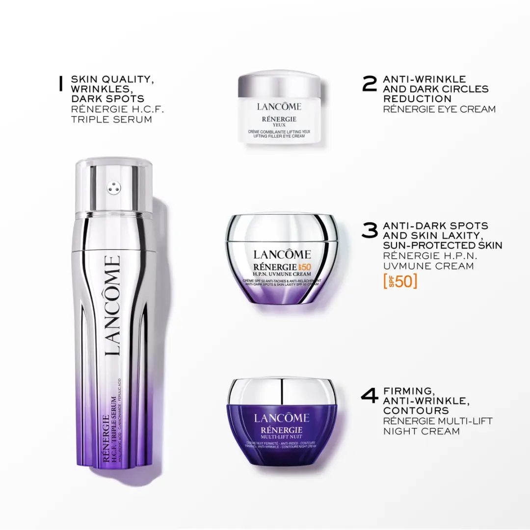 Lancôme Rénergie Anti Age Geschenkset - 4 Stuks - afbeelding 2 van 2