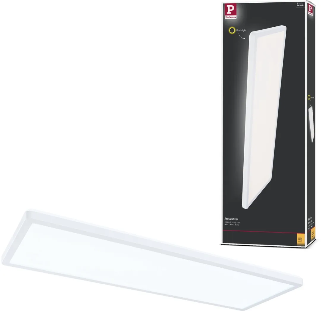 Paulmann Atria Shine LED-paneel 22W 1800lm 4000K